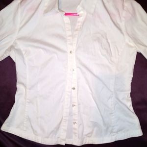 Banana Republic womens stretch petite t shirt